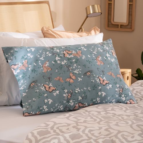 Funda de almohada Queen Crisálidas