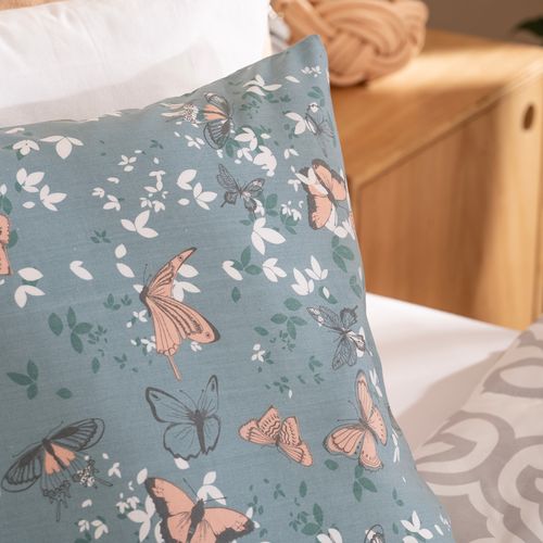Funda de almohada Queen Crisálidas