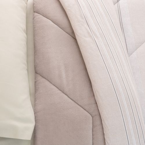 Acolchado Twin de Algodón con Interior Polar Vermont