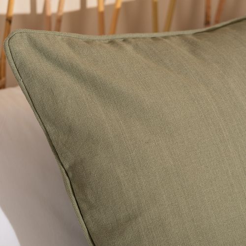 Funda de Almohadón Liso con Vivo