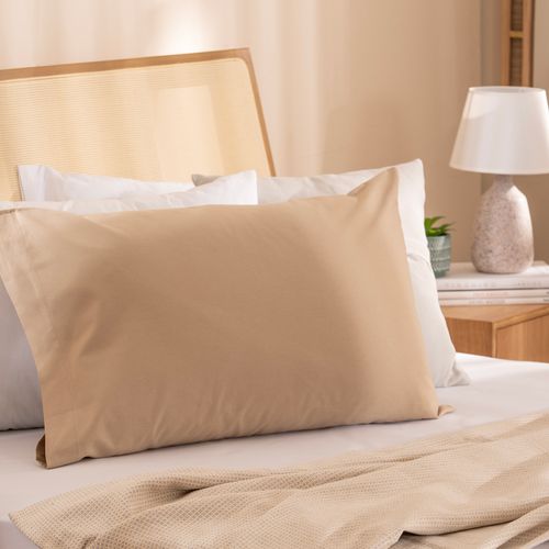 Funda de Almohada Queen Liso Colores