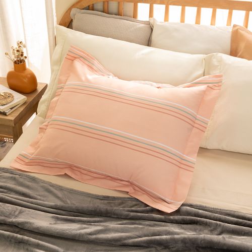 Funda de Almohadón Raya Tricolor