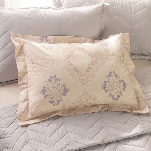 Funda de Almohadón Rosa Rombo