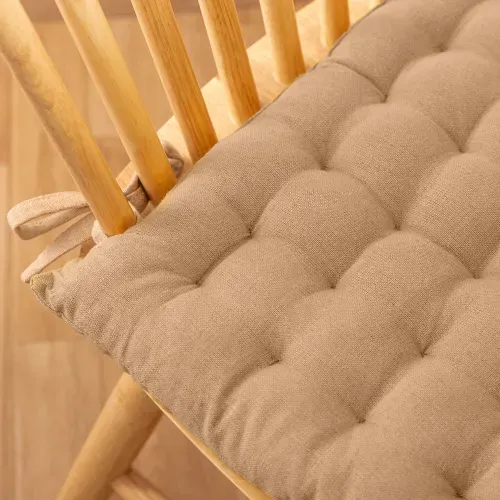 Almohadón para Silla de Algodón Liso