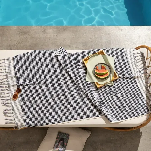 Toallón Playero Extra Large Macramé