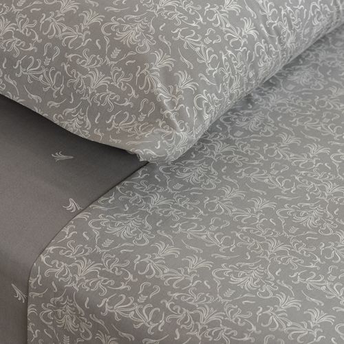 Juego de Sábanas Extra Queen Algodón Blend Arabescos
