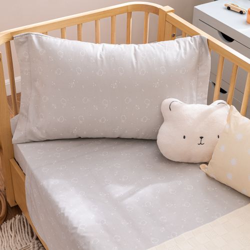 Juego de Sábanas Cuna Funcional Algodón Ovejitas