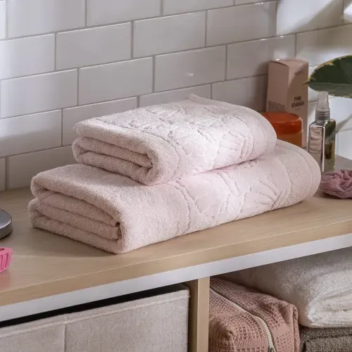 Juego de Toalla y Toallón Caracol