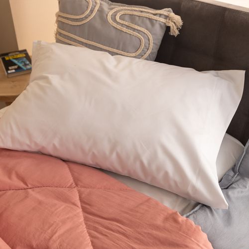 Funda de Almohada King Algodón Línea Egipcia 210 Hilos