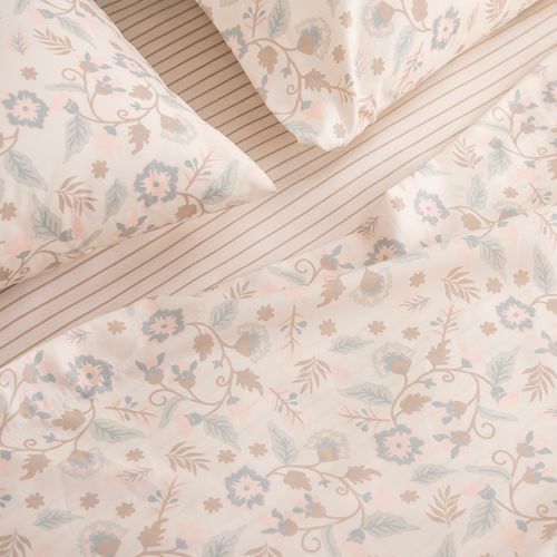 Juego de Sábanas Queen Flores Búlgaras