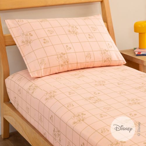 Juego de Sábanas 1 Plaza Algodón Blend Disney Love