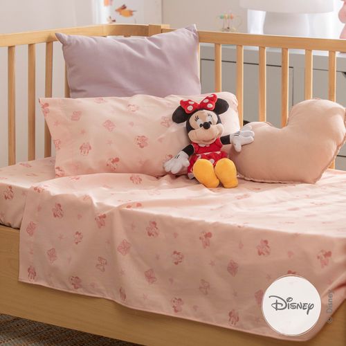 Juego de Sábanas Cuna Algodón Blend Disney Minnie Star