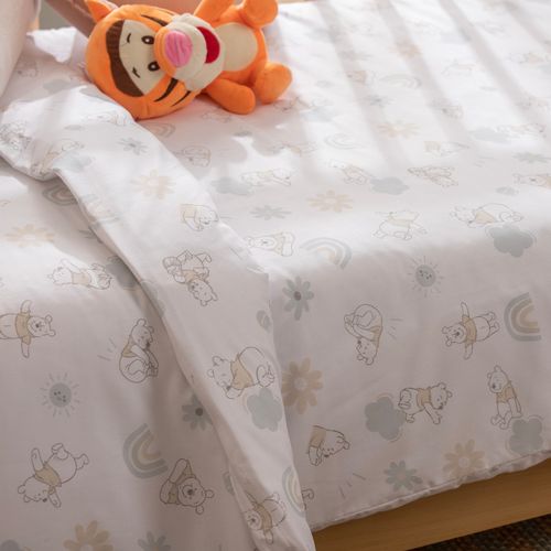 Acolchado Disney Cuna Winnie Pooh Arco Iris