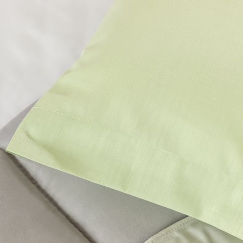 Funda de Almohada Queen Algodón Blend Lisa