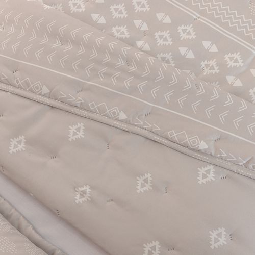 Cubrecama Twin Reversible Calm Inca