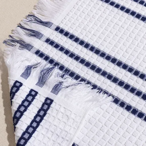 Toallón Playero Extra Large Piqué a Rayas