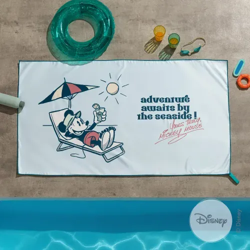 Toallón de Secado Rápido Disney Adventure Awaits