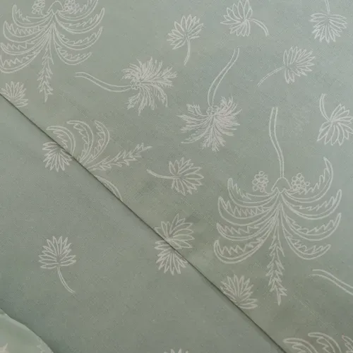 Juego de Sábanas Twin Algodón Blend Palm Truth