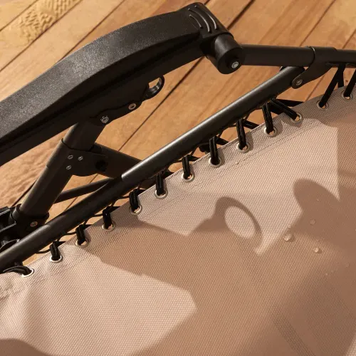 Reposera de Metal con Apoyabrazos