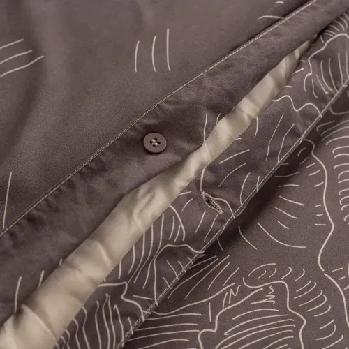 Funda de Acolchado Queen Hojas Orgánicas