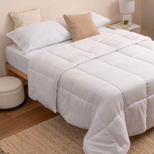 Plumón Queen Reversible Liso