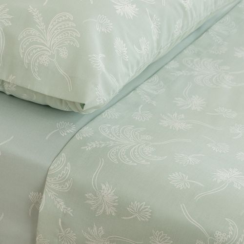 Juego de Sábanas Queen Algodón Blend Truth Palm