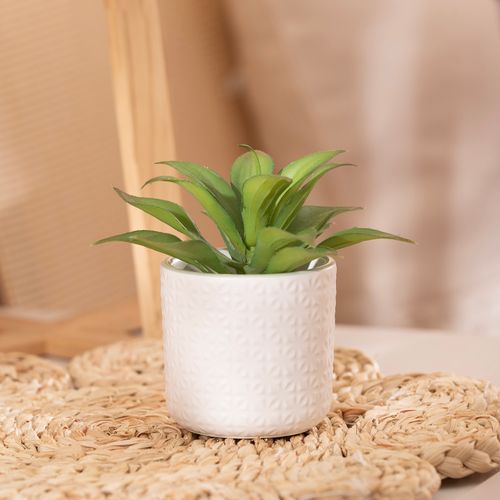 Porta Maceta Textura Trama