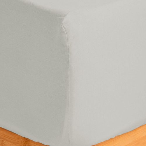 Sábana Ajustable King Algodón Blend Lisa