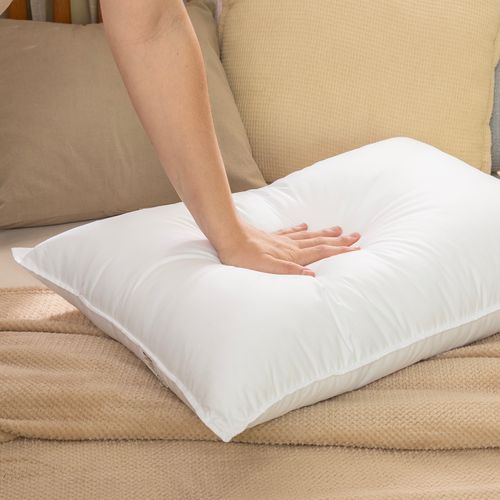 Almohada 1 Plaza Compacta Efecto Duvet