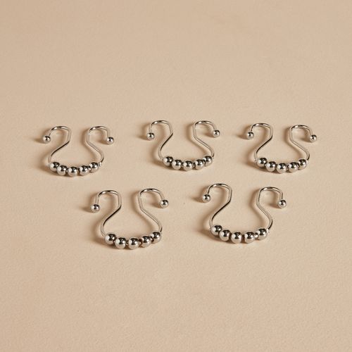 Ganchos para Cortina de Baño Doble Perlas