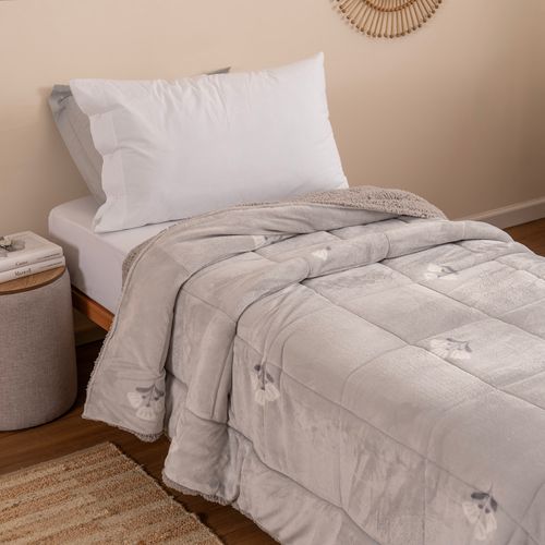 Acolchado Twin con Corderito Sensitive Plush Flor