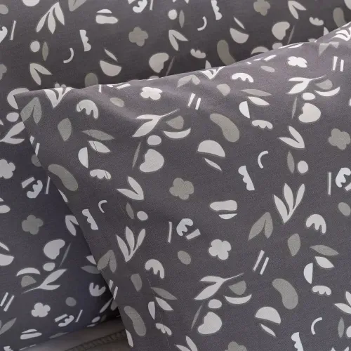 Set de 2 Fundas para Almohadas King Algodón Peinado