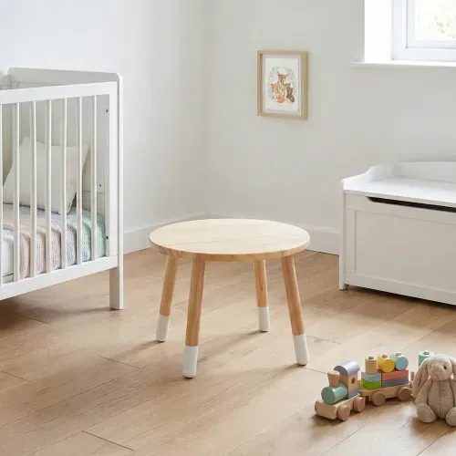 Mesa Infantil Redonda de Madera