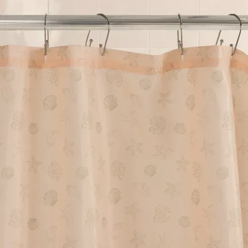 Set de Cortina de Baño con Ganchos Dobles Island