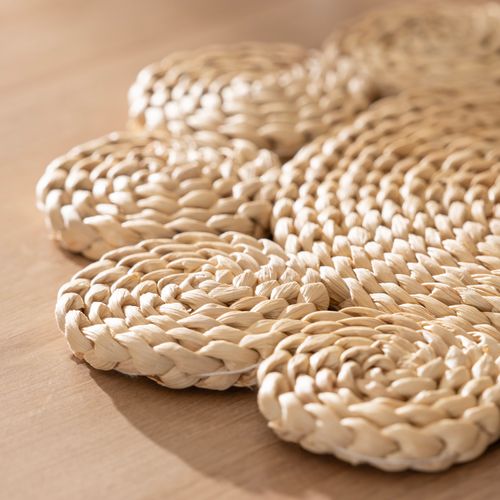 Portaplato Individual con Forma de Flor