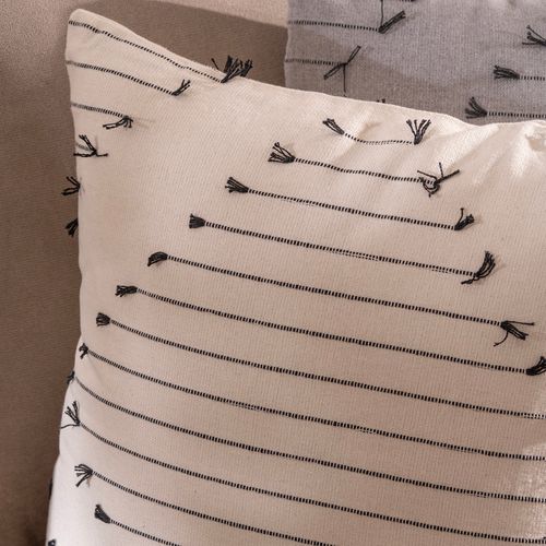 Funda de Almohadón Dobby Rombos