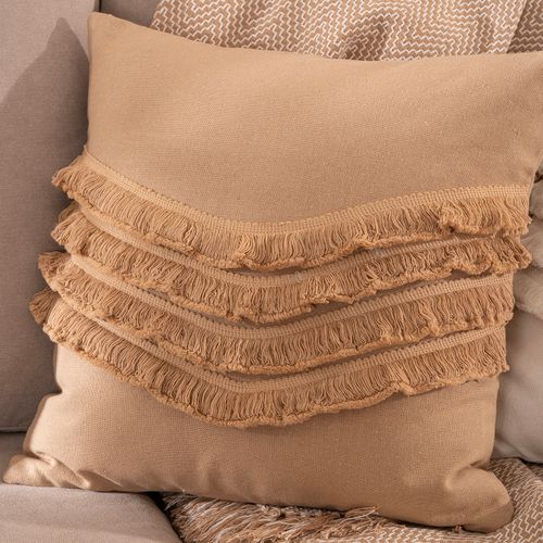 Funda de Almohadón con Flecos V