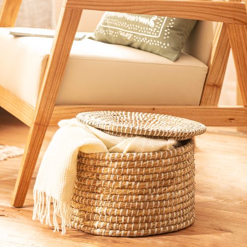 Contenedor Grande Cilindro con Tapa