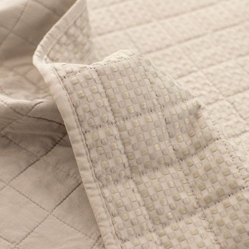 Cubrecama Queen Reversible New Waffle Liso