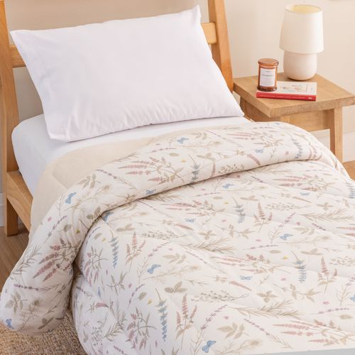 Acolchado Twin de Algodón con Interior Polar Floralis