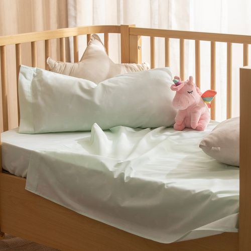 Juego de Sábanas Cuna Algodón Liso