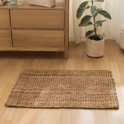 Alfombra de Ambiente de Yute Basic