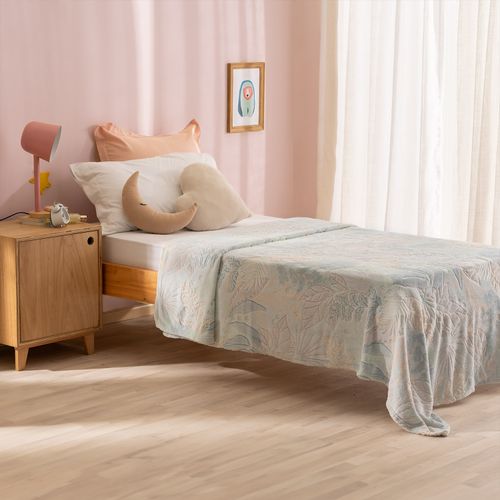 Frazada Brilla en la Oscuridad Hojas