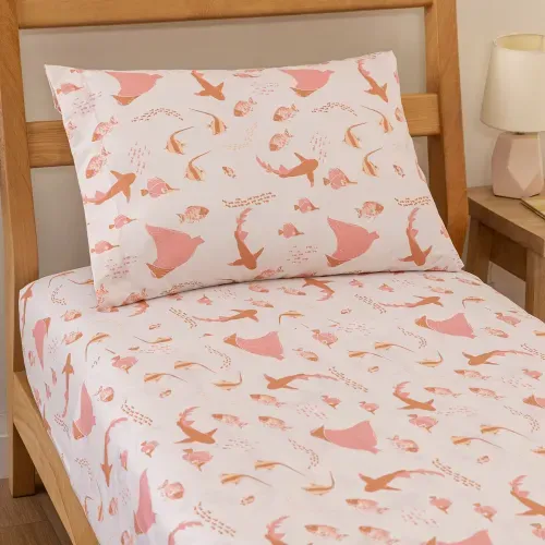 Juego de Sábanas Fish Brilla en la Oscuridad