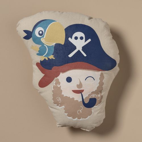 Almohadón Infantil Carita Pirata