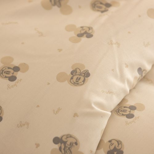 Funda de Acolchado Queen Size Smiling Faces Mickey