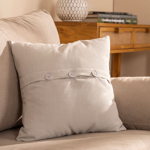 Funda para Almohadón con Botones