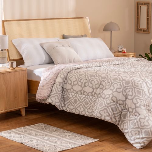 Acolchado Queen Reversible Colonial