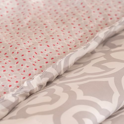 Acolchado Queen Reversible Colonial