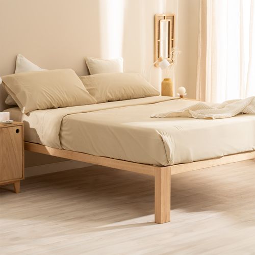 Juego de Sábanas King Size Línea Egipcia Liso